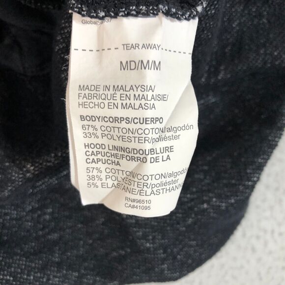 Under Armour Hoodie Men Medium Gray Logo Pullover Fitted‎ Sweatshirt Sportswear - Picture 4 of 7